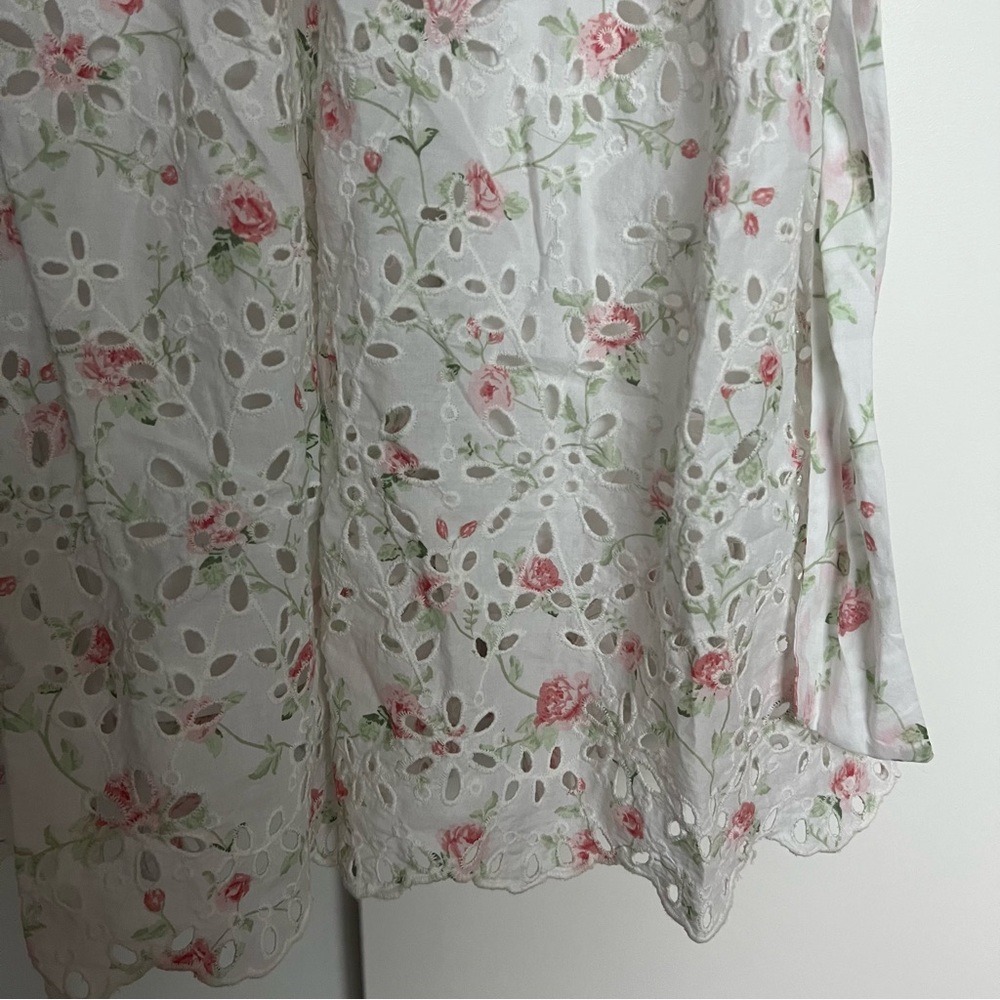 Loveshackfancy for Target eyelet floral midi dress